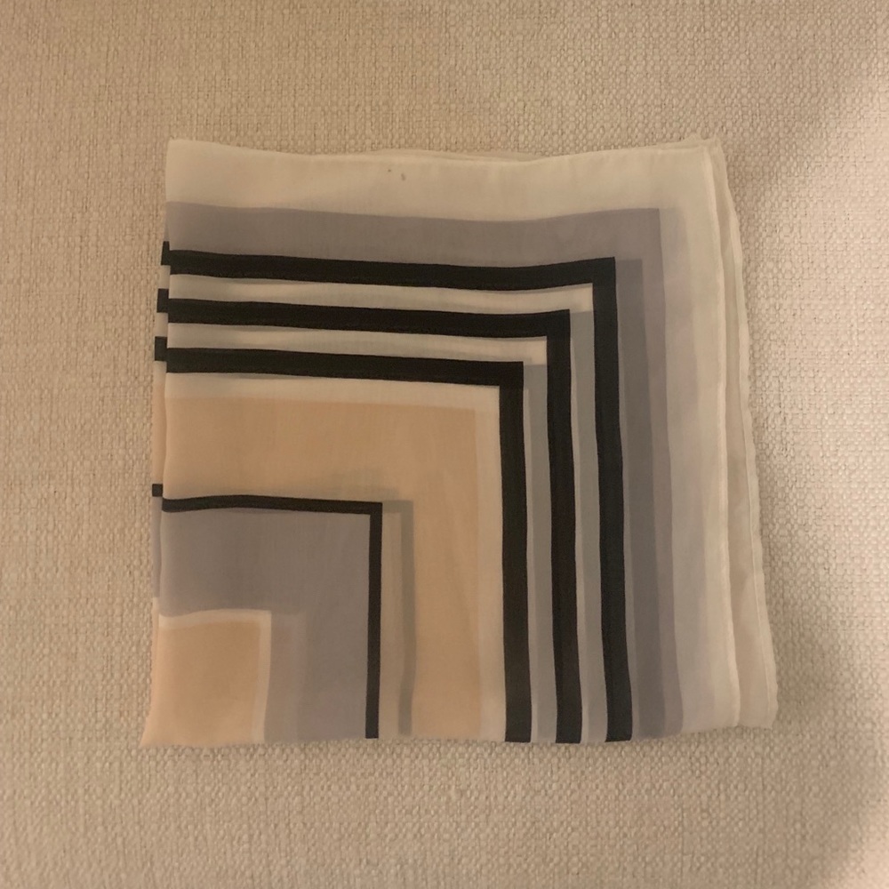 NWOT Striped Scarf